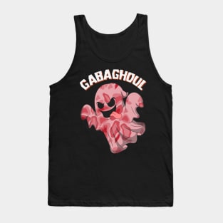 Gabaghoul Ghost Italian Ham Halloween Gabagool Parody Tank Top